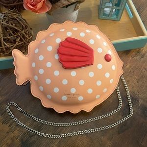 Kate Spade New York Puffy Fish Leather Crossbody